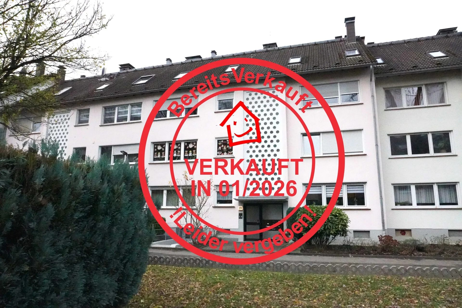 Bezugsfreie 2-Zimmer-Eigentumswohnung mit großem Südbalkon in Leverkusen-Opladen!