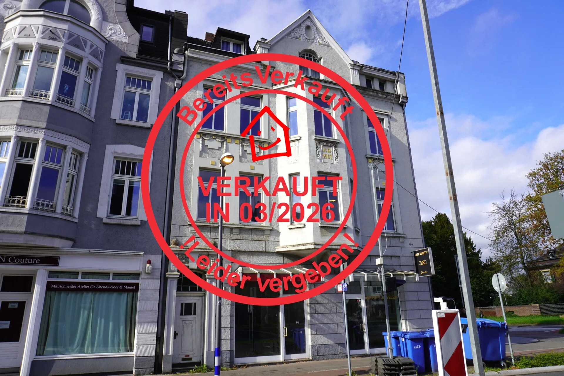 Bezugsfreies Wohn- und Geschäftshaus in zentraler Lage von Opladen!