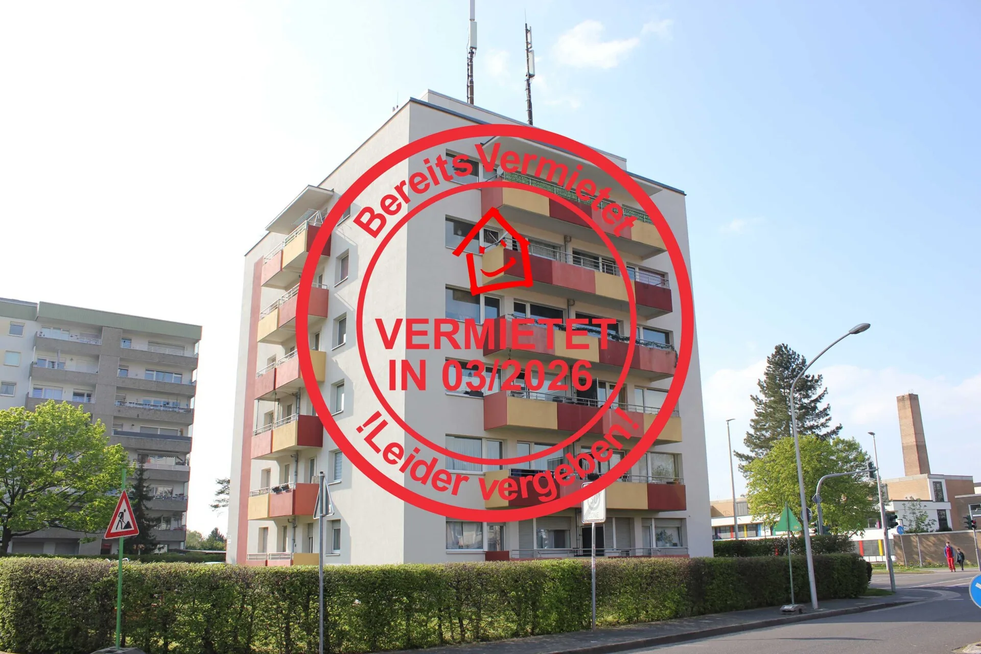 2-Zimmer-Stadtwohnung mit 2 Balkonen in Dormagen!